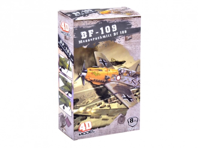 Plastikové lietadlo BF-109 na skladanie 1:48