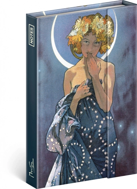 Notique zápisník Alfons Mucha – Luna