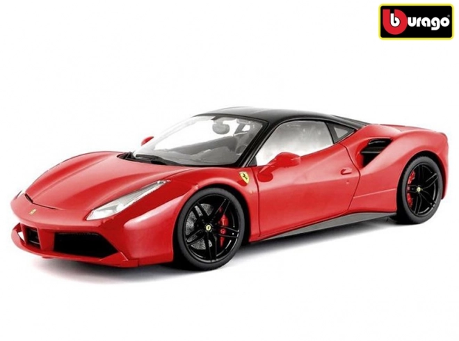 Ferrari 488 GTB Červený model 1:18