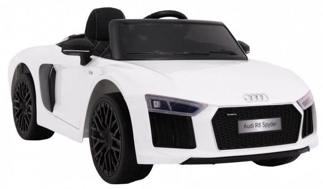 Audi R8 Spyder na akumulátor biela