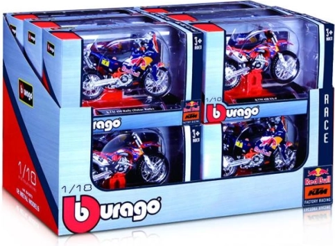Motorka Bburago Red Bull 1:18 kovový model