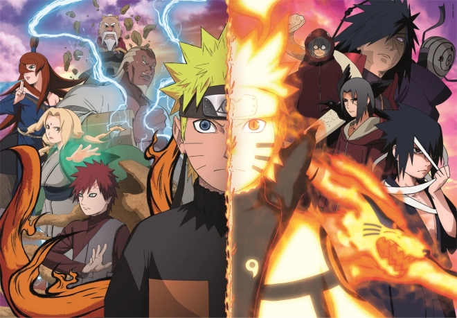 Puzzle anime kolekcia Naruto 500 dielikov