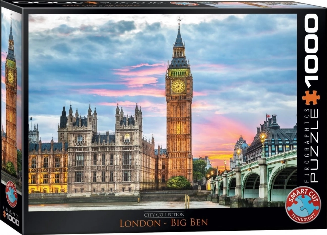 Eurographics puzzle Londýn - Big Ben 1000 dielov