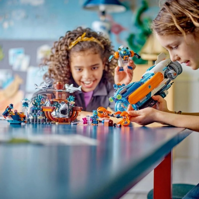 LEGO City Hlbinná prieskumná ponorka