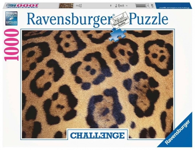 Ravensburger Puzzle Výzva: Zvierací Vzor 1000 Dielikov