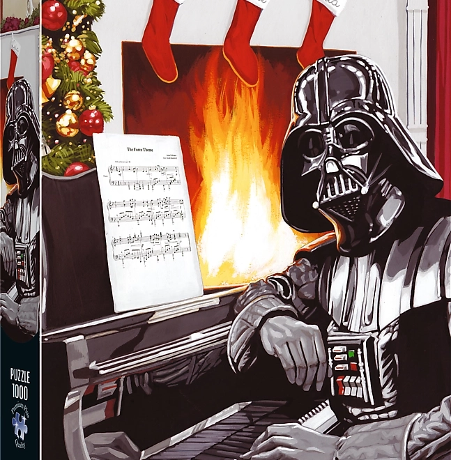 Trefl puzzle Star Wars: Vianoce s Darth Vaderom 1000 dielikov
