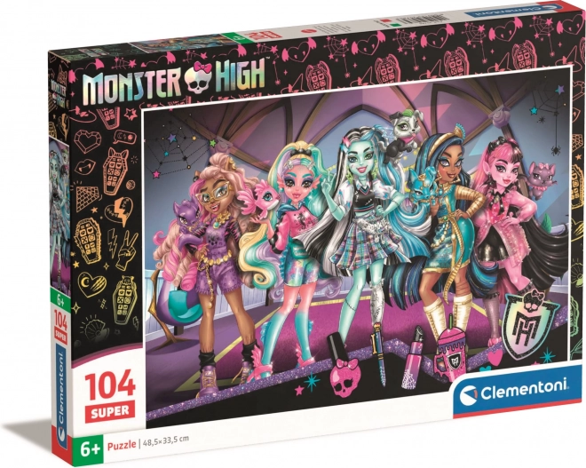 Puzzle Monster High 104 dielikov