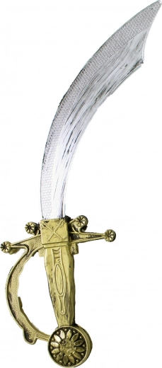 Ozdobný strieborný meč