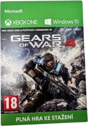 Gears of War 4 – digitálny kód pre Xbox One