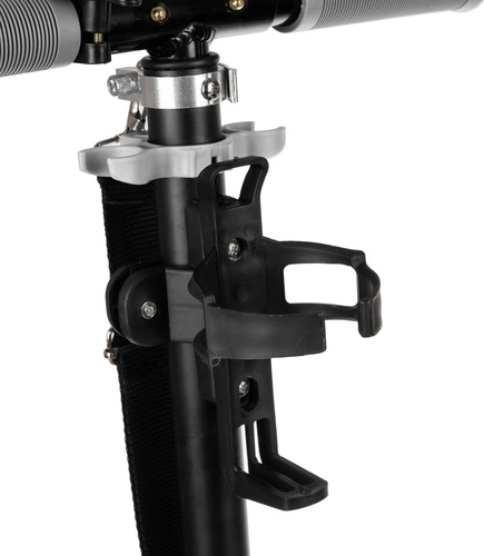 Skladacia mestská kolobežka pre deti s veľkými kolesami (200 mm) – sivá