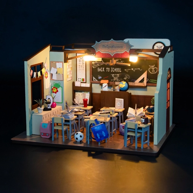 Miniatúra domčeka 2Kids Toys Školská Trieda