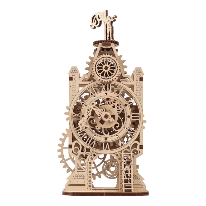 Ugears 3D drevené mechanické puzzle Hodinová veža