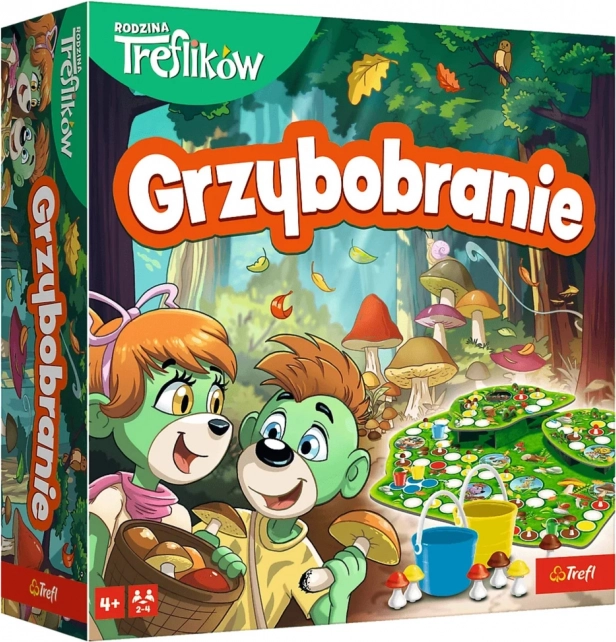 Spoločenská hra Grzybobranie – Rodina Treflíkovcov