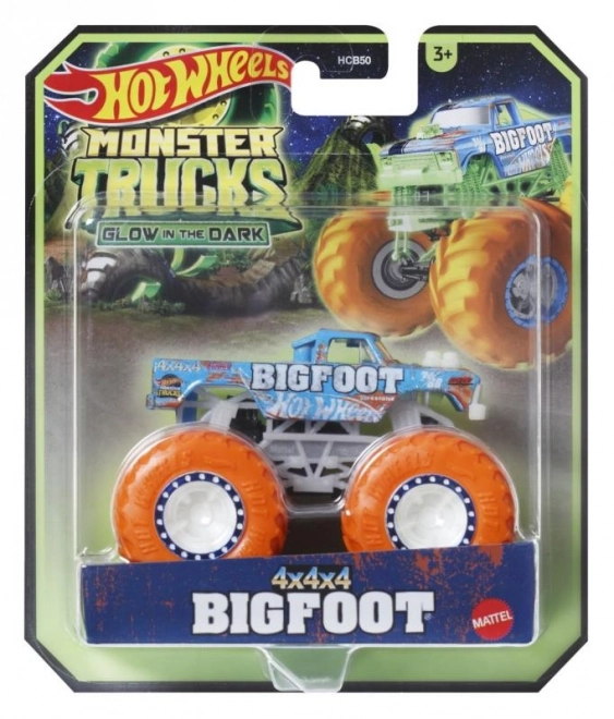 Hot Wheels Monster Trucks Svietiace v Tme