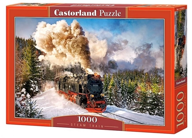 Puzzle parný vlak 1000 dielikov