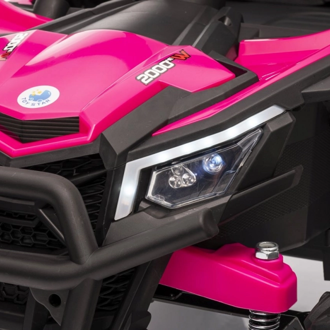 Detský elektromobil Buggy Madman UTV-MX ružový