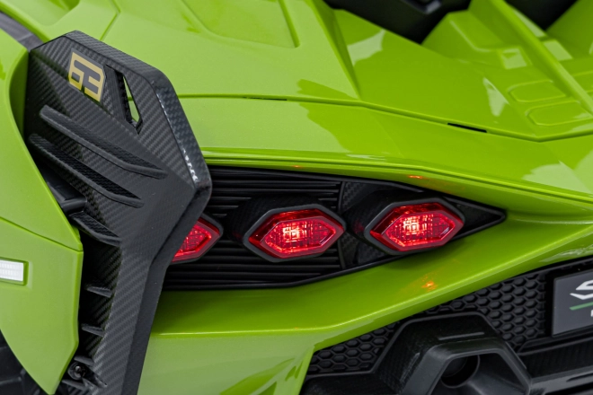 Lamborghini SIAN detské auto na batériu s ovládačom – Zelené
