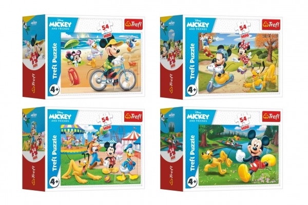 Puzzle Mickey Mouse: Kouzelný deň 54 dielikov