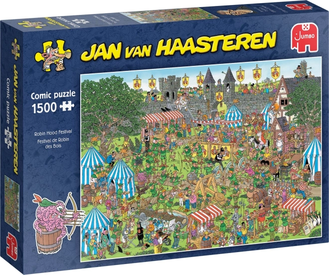 JUMBO puzzle Festival Robina Hooda 1500 dielikov