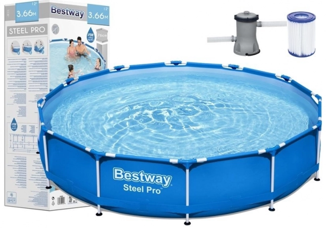 Sada záhradného rámu na bazén Bestway 366 x 76 cm 56681