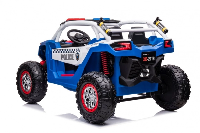 Detské policajné vozidlo na batériu 4x4 Buggy XB-2118