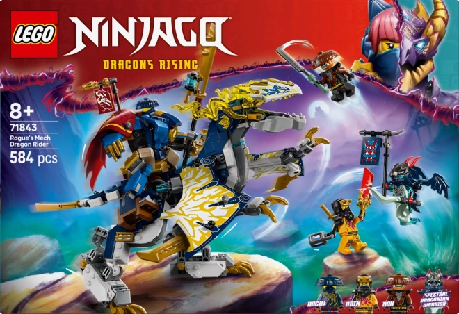 Lego NINJAGO Rogue a robotický dračí jazdec