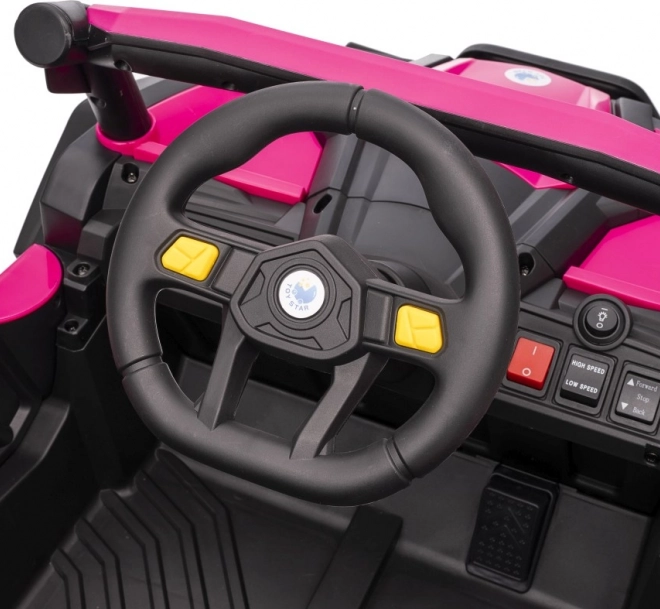 Detský elektromobil Buggy Madman UTV-MX ružový