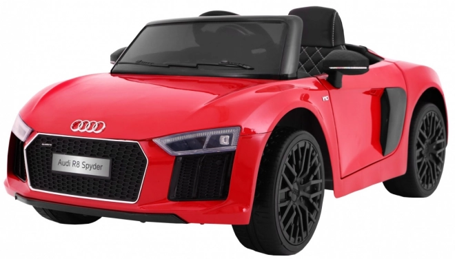 Audi R8 Spyder na akumulátor - Červený
