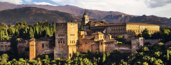 Panoramatické puzzle Alhambra 1000 dielikov