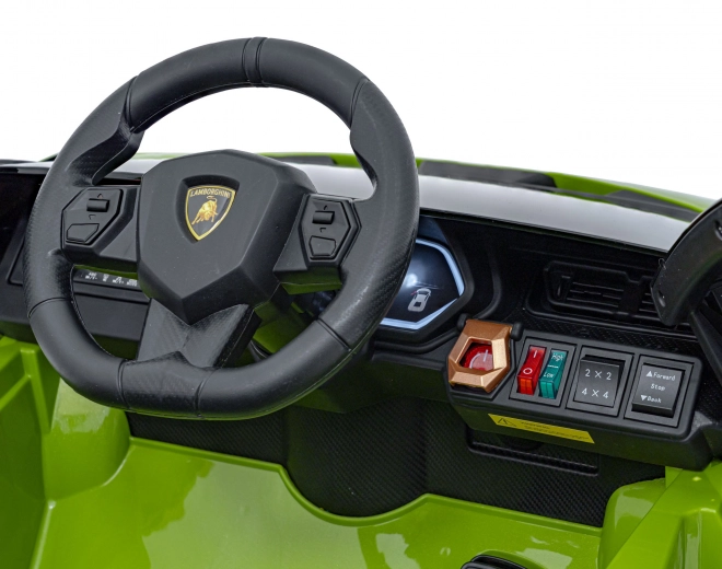 Lamborghini SIAN detské auto na batériu s ovládačom – Zelené