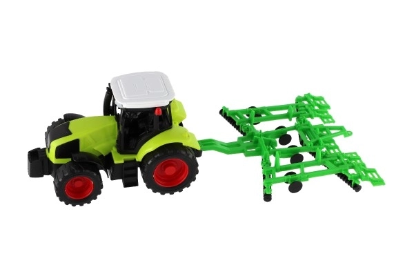 Traktor s vlekom 19cm na zotrvačník