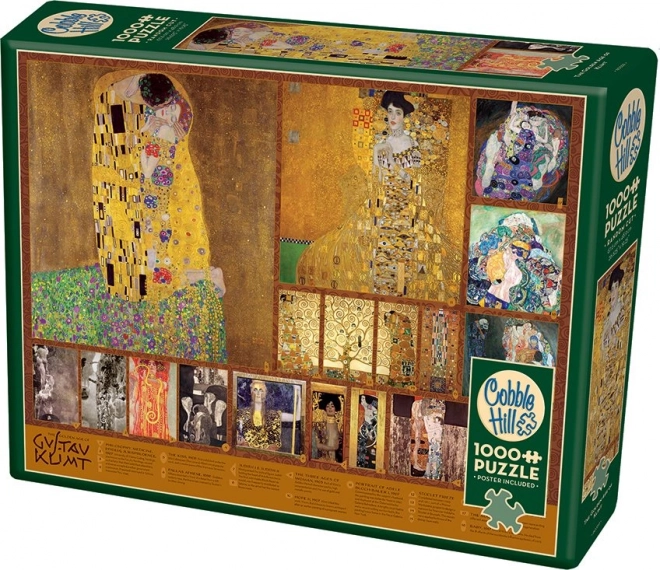 Puzzle Zlatý vek Gustava Klimta 1000 dielikov