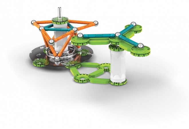 Geomag Mechanics Pohyb Magnetické Ozubené kolesá 96 dielikov