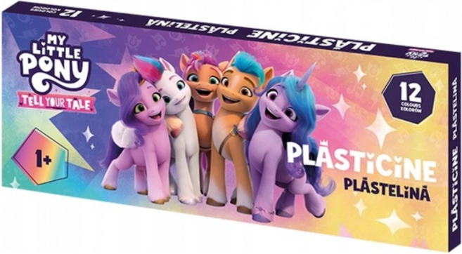 Plastelína ASTRA – 12 farieb, motív MY LITTLE PONY