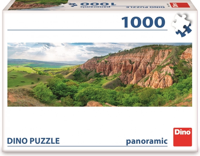 Panoramatické puzzle Červená rokle 1000 dielikov