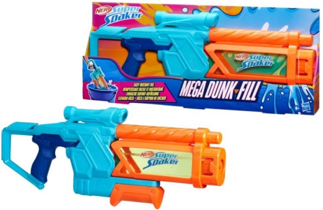 Vodný blaster Nerf Super Soaker Mega Dunk Fill