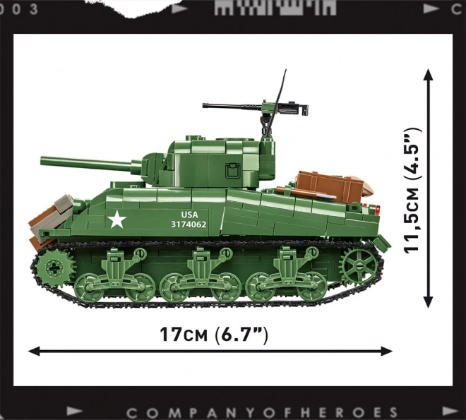 Tank Sherman M4A1 1:35