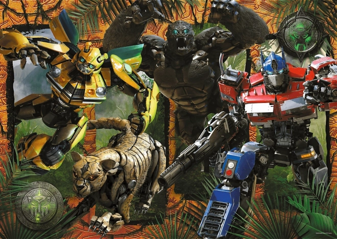 Puzzle Transformers: Probuzení monster 1000 dielikov