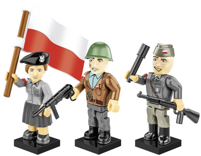 Figúrky Povstalcov Varšavy 1944 set