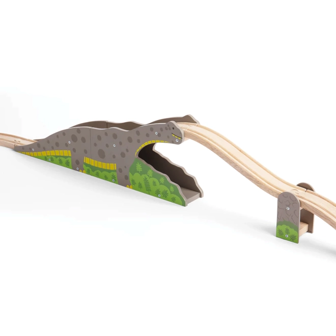 Dinosauří most s prejazdom a nadjazdom