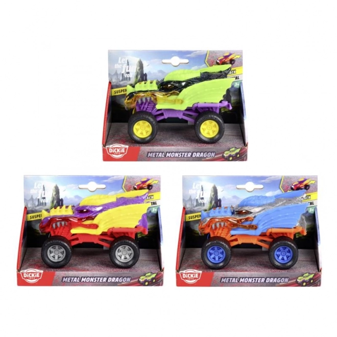 Auto Monster Dragon do terénu kovové