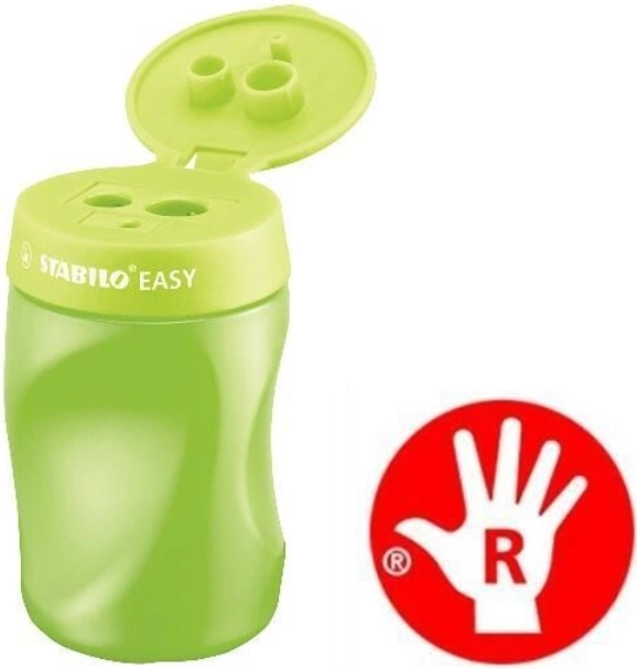 Stabilo EASYsharpener strúhadlo pre pravákov zelené