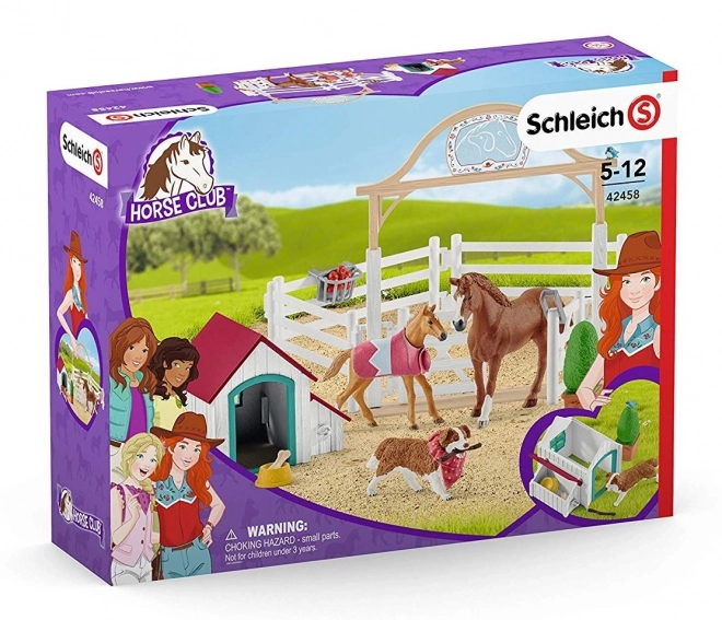 Schleich Horse Club Hostujúce kone s fenkou Ruby