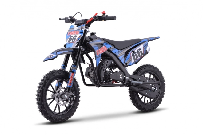 Spaľovací motocykel TIGER modrá