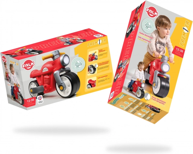 Detské Odrážadlo Retro Motorka Červená 1+