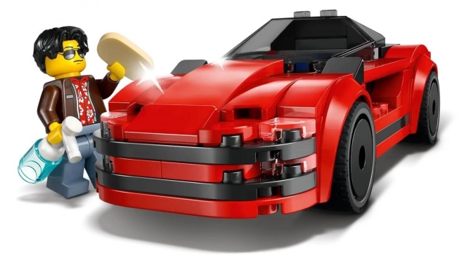 Lego City Červené športové auto