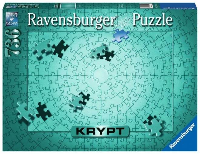 Ravensburger Metalické Puzzle Krypt Metallic Mint