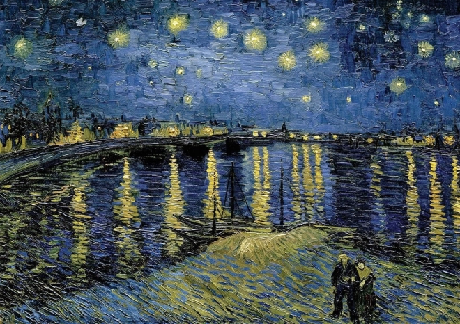 Puzzle Muzejná Séria: Hviezdna Noc II 1000 Ks