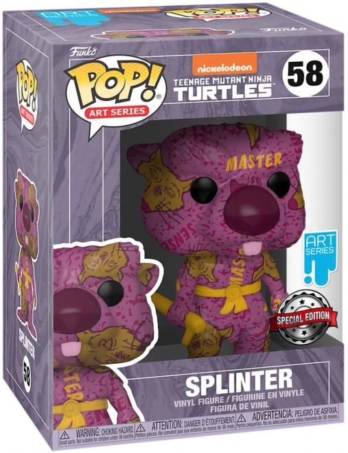 Funko POP! Art Ninja Turtles Splinter Špeciálna Edícia