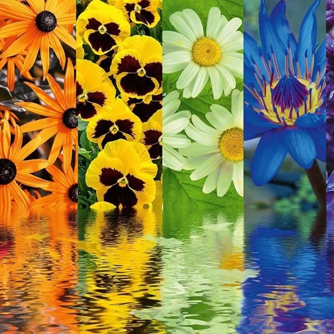 Ravensburger Puzzle Kvetinové vzory 500 dielikov